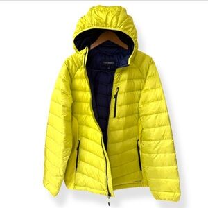 Lands' End Men's Down Hybrid Jacket | XL (46-48) | Vibrant Zest | $55